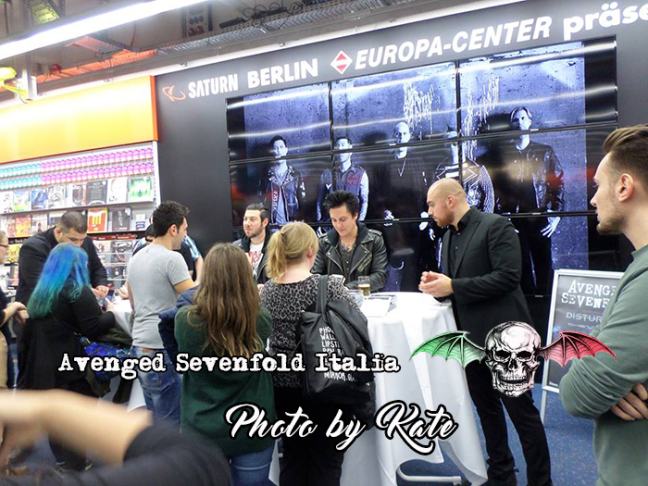 Signing Session di Berlino 01-12-2016