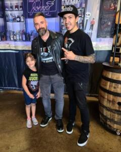 Drinks with Johnny party @ Four Sons Brewing in Huntington Beach 22-5-2021